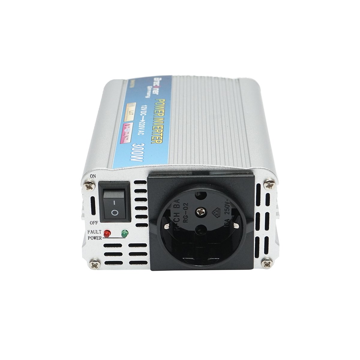 Invertor tensiune 12V-220V 300W cu unda sinusoidala modificata Breckner Germany